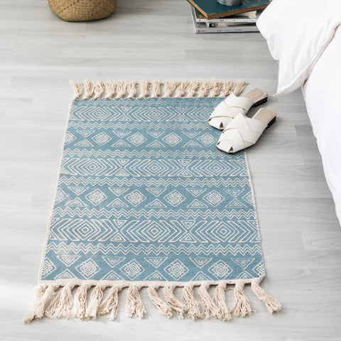 Bohemian Handwoven Floor Mat