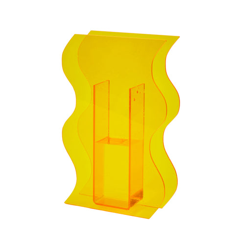 Rainbow Colors Acrylic Vase