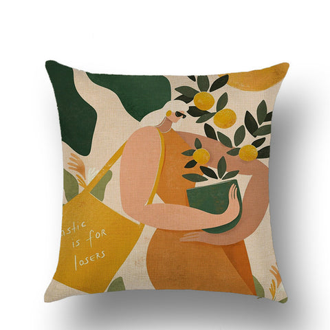 Modern Minimalist Art Pillowcase