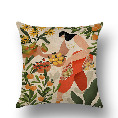 Modern Minimalist Art Pillowcase