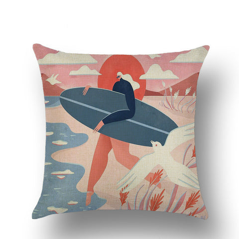 Modern Minimalist Art Pillowcase