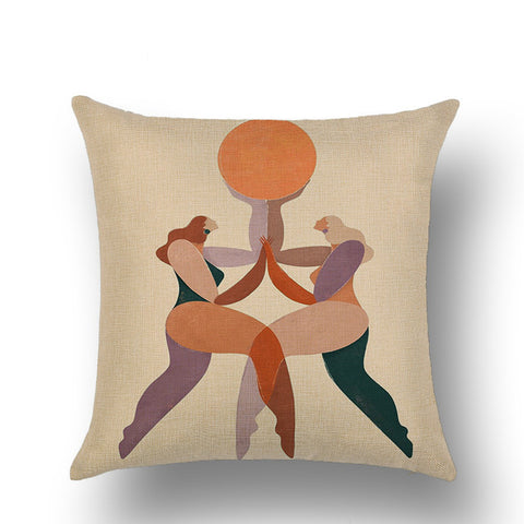Modern Minimalist Art Pillowcase