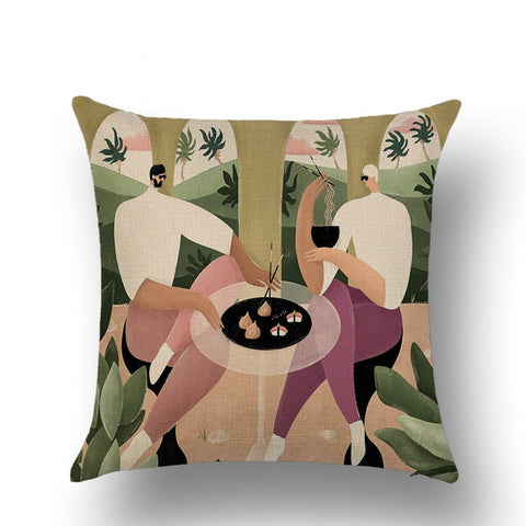 Modern Minimalist Art Pillowcase