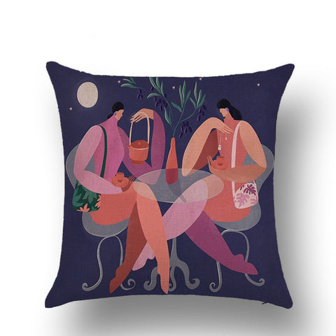 Modern Minimalist Art Pillowcase