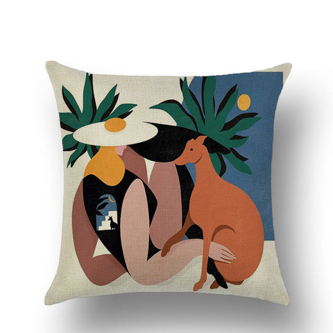 Modern Minimalist Art Pillowcase
