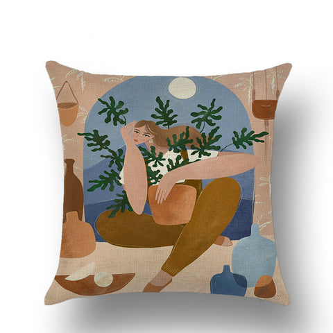 Modern Minimalist Art Pillowcase