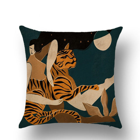 Modern Minimalist Art Pillowcase