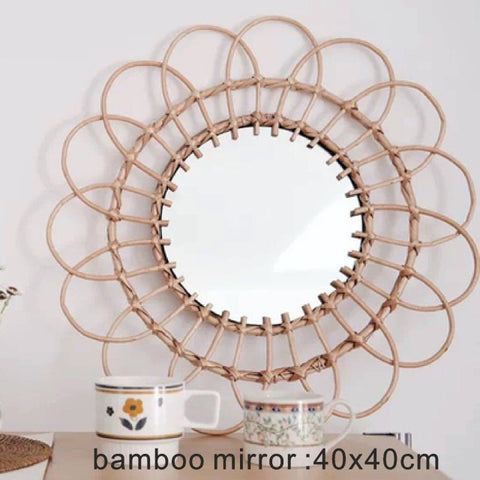 Round Rattan Wall Hanging Crafts