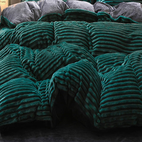 Snugly Warm Fleece Bedding Set