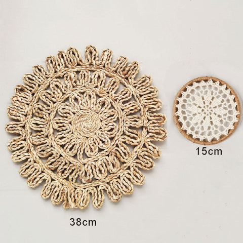 Round Rattan Wall Hanging Crafts