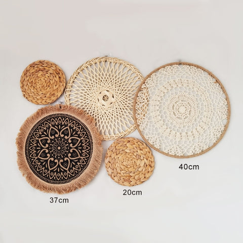 Round Rattan Wall Hanging Crafts