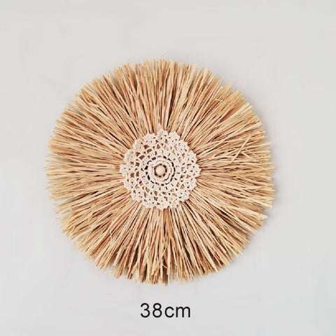 Round Rattan Wall Hanging Crafts